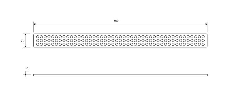 Unidrain Classic rist - 600 mm Unidrain Classic rist - 600 mm