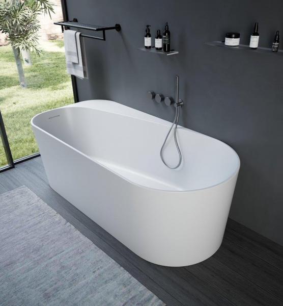 Ideavit Viva fritstående badekar 1700 x 800 mm - Mat hvid Ideavit Viva fritstående badekar 1700 x 800 mm - Mat hvid