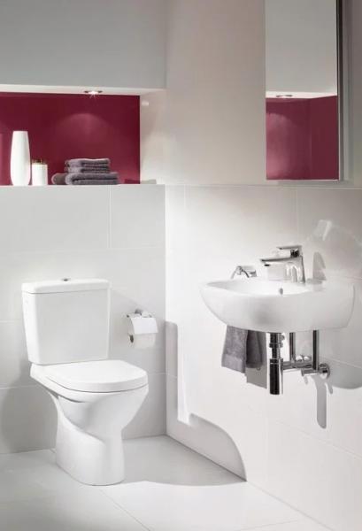 Villeroy & Boch O.Novo Rimless gulvst&aring;ende toilet