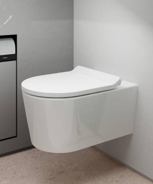 hansgrohe EluPura S Rimless væghængt toilet m/HygieneEffect og AquaHelix u/sæde hansgrohe EluPura S Rimless væghængt toilet m/HygieneEffect og AquaHelix u/sæde