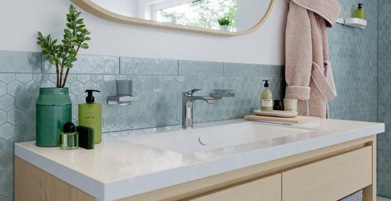 hansgrohe Vivenis 110 h&aring;ndvaskarmatur u/bundventil - Krom