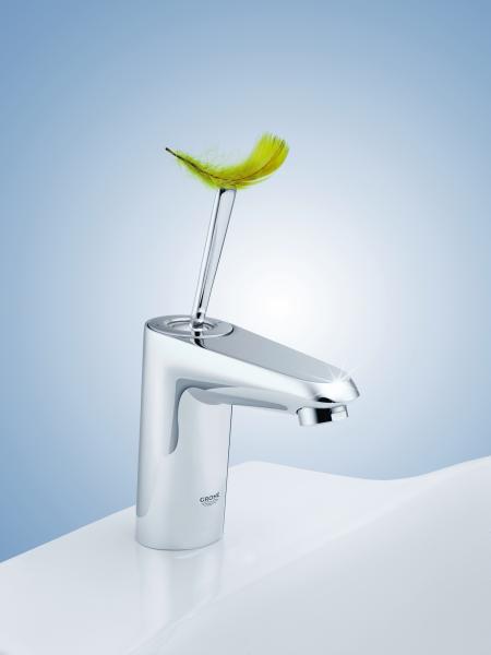 Grohe Eurodisc Joystick h&aring;ndvaskarmatur - Krom/small