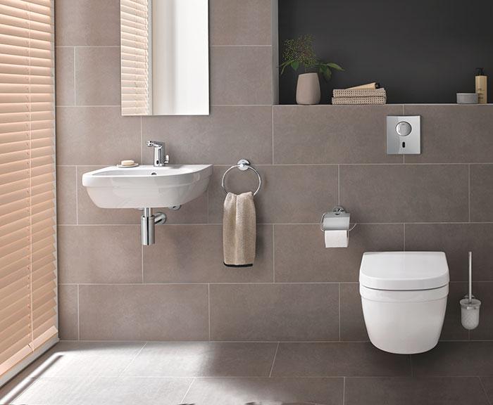 Grohe Eurosmart Cosmopolitan E ber&oslash;ringsfri vandhane m/batteri