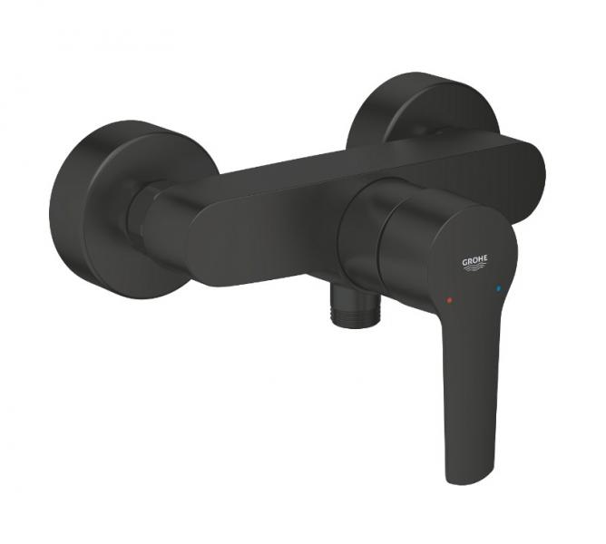 Grohe Start komplet brusesystem m/Vitalio h&aring;ndbruser - Mat sort