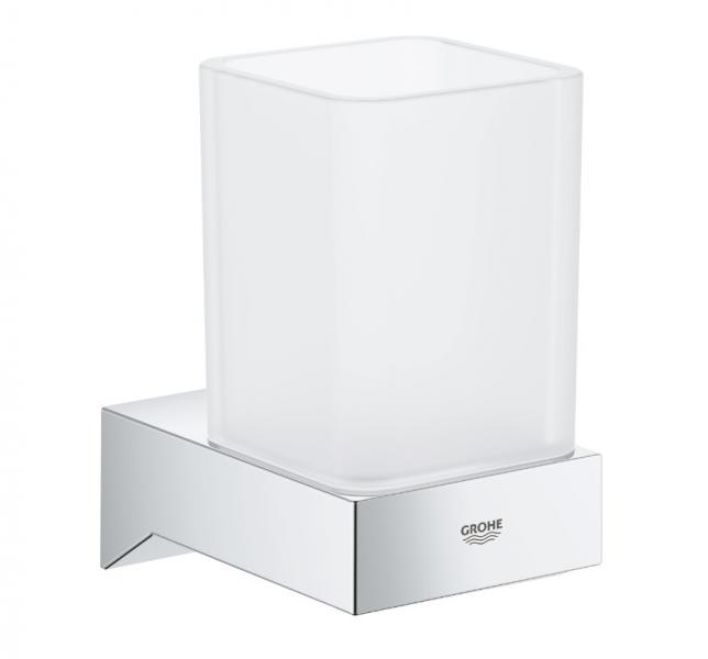 Grohe Selection Cube holder til s&aelig;bedispenser, s&aelig;besk&aring;l og glas