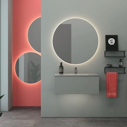 Dansani Corona rundt spejl m/lys - 60 cm Dansani Corona rundt spejl m/lys - 60 cm