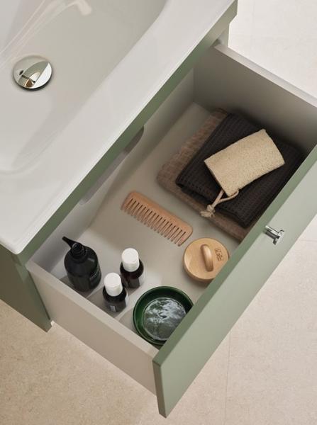 Hafa Haze 60 møbelpakke m/On soft håndvask - Mat grøn Hafa Haze 60 møbelpakke m/On soft håndvask - Mat grøn