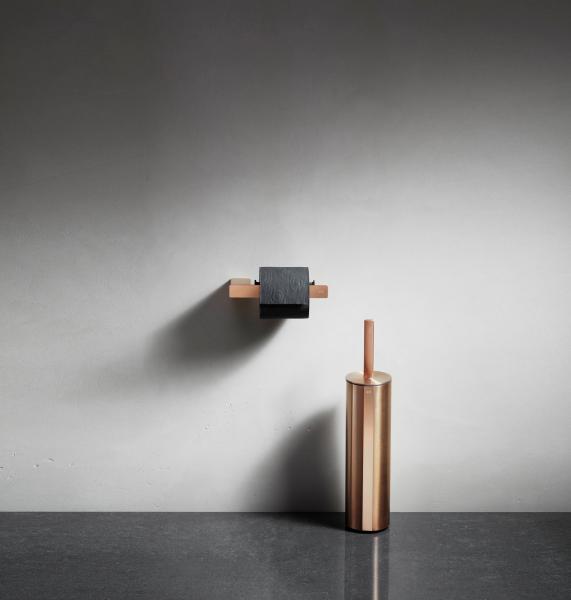 Unidrain ReFrame toiletb&oslash;rste til gulv - Kobber