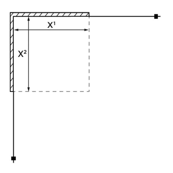Str&oslash;mberg Lucca 120 firkantet niche - Skr&aelig;ddersyet
