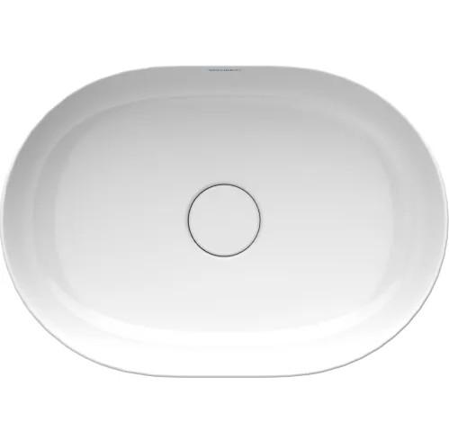 Duravit Luv 60 fritst&aring;ende bowlevask - Uden hanehul - Wondergliss