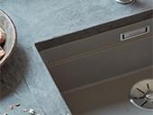 K�kkenvask i komposit m. afl�bsbakke