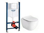 V�gh�ngt toilet komplet