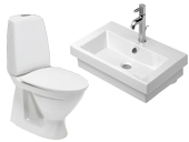 Toiletter og H�ndvaske