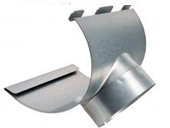 St�l plus fittings til tagrender